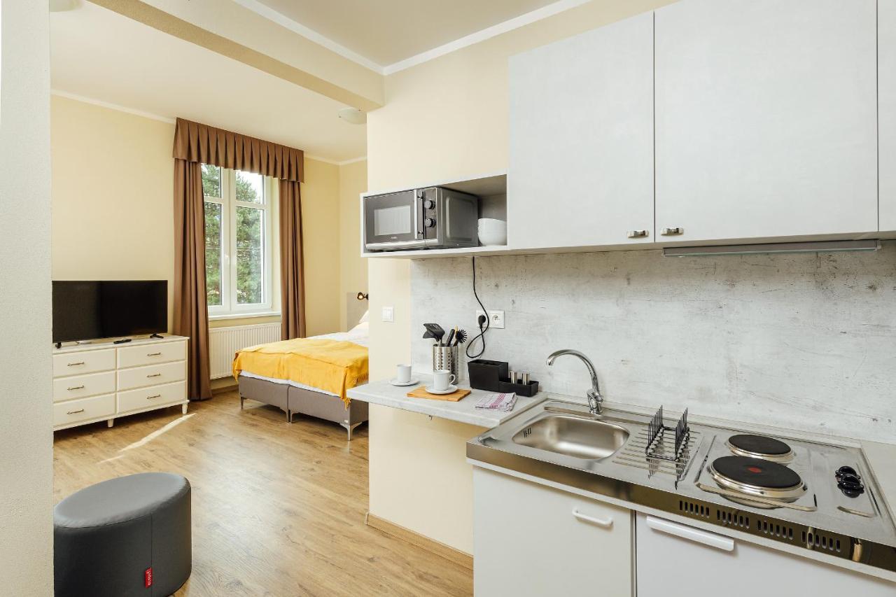 Trenčianske Teplice Apartmanovy Dom Grand - Contactless Check In المظهر الخارجي الصورة